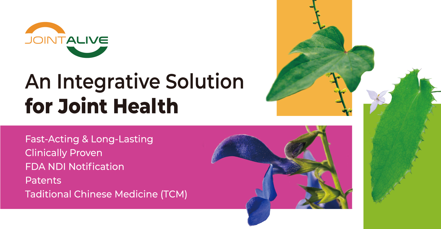 , [Natural Product Insider] The first formulated TCM ingredient, JointAlive® &#8211; A clinically proven integrative solution for joint health – White Paper, chenland, chenland